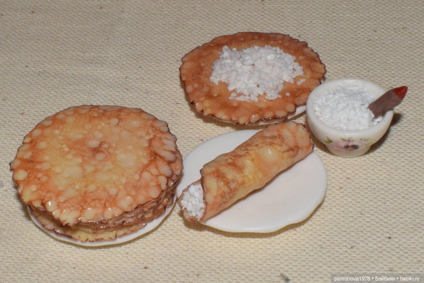 Печём блины. Игровой набор миниатюры для Барби | Бэйбики Печём блины. Игровой набор миниатюры для Барби