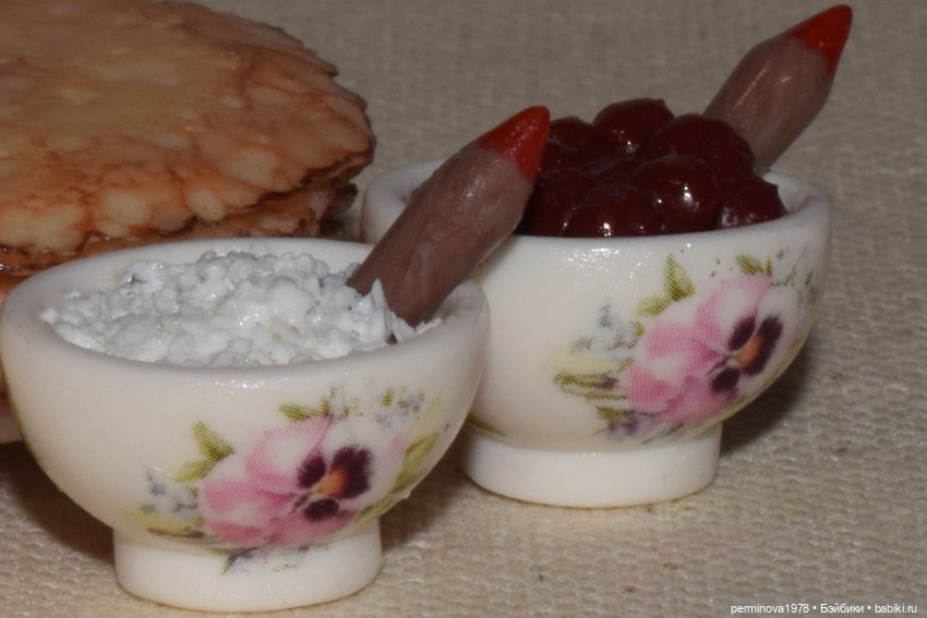 Печём блины. Игровой набор миниатюры для Барби | Бэйбики Печём блины. Игровой набор миниатюры для Барби (фото 10)