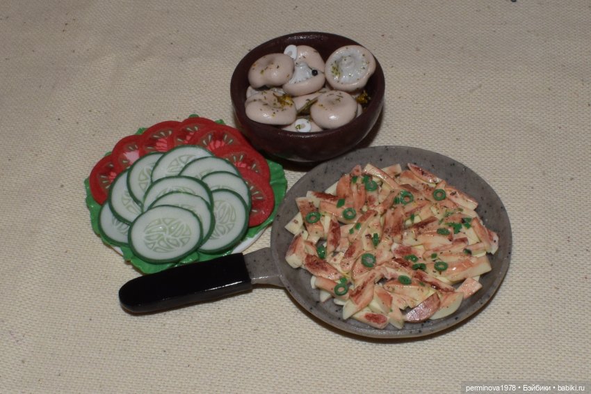 Супчик с фрикадельками — Кукольная миниатюра своими руками: еда (фото 10)