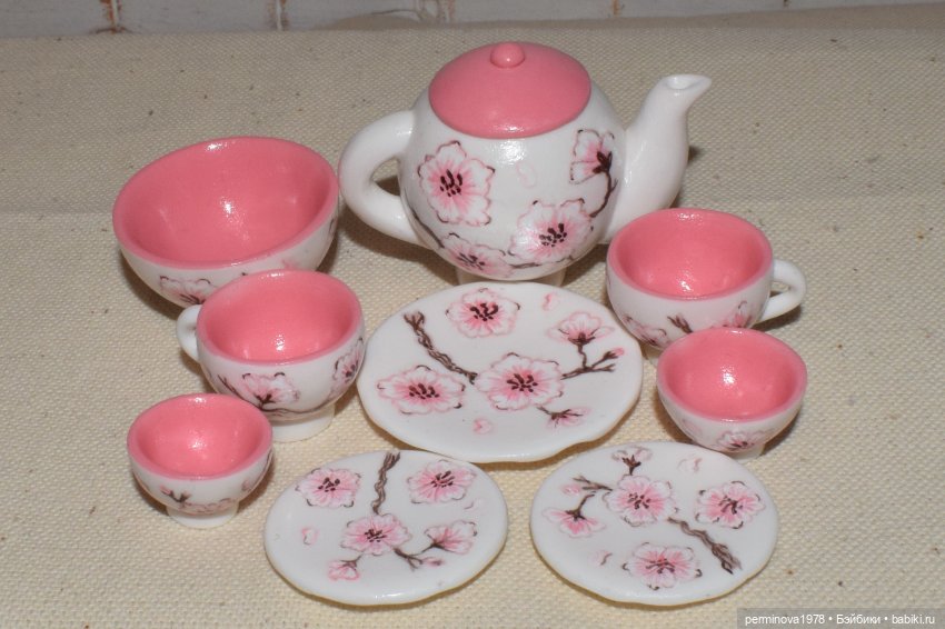 Чайные сервизы для кукол. Часть вторая | Бэйбики Чайные сервизы для кукол. Часть вторая