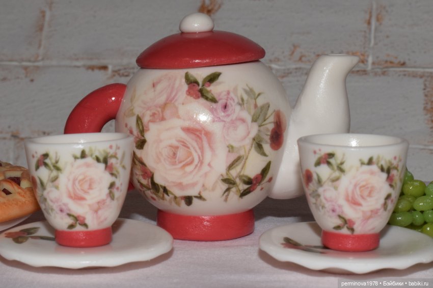Чайные сервизы для кукол. Часть вторая | Бэйбики Чайные сервизы для кукол. Часть вторая