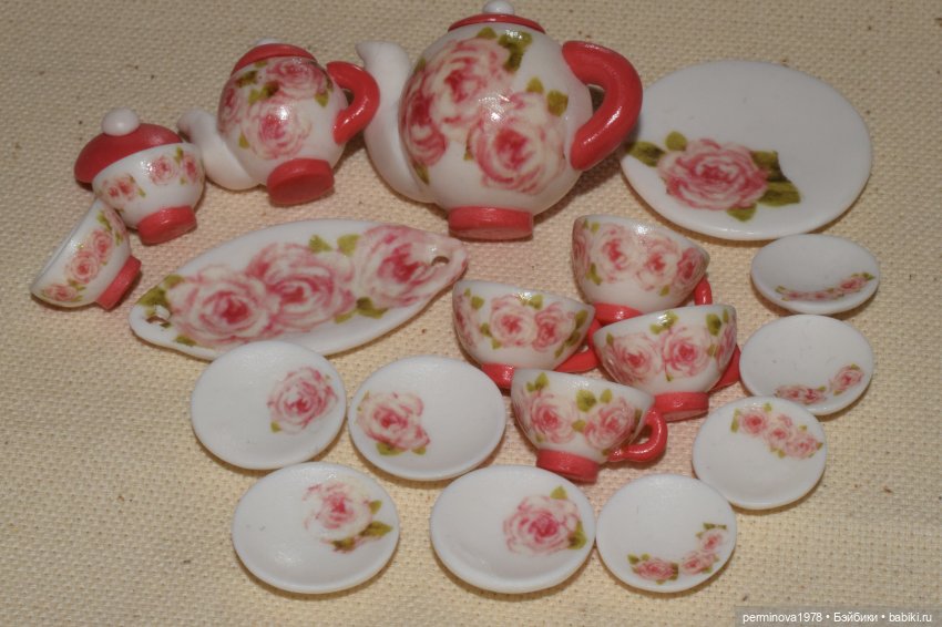 Чайные сервизы для кукол. Часть вторая | Бэйбики Чайные сервизы для кукол. Часть вторая