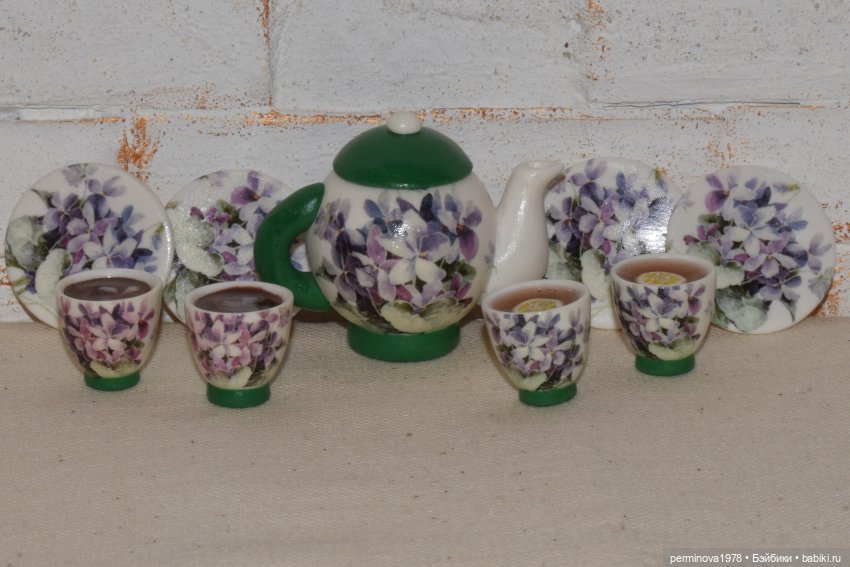 Чайные сервизы для кукол. Часть вторая | Бэйбики Чайные сервизы для кукол. Часть вторая