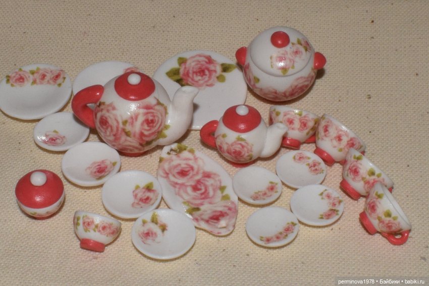 Чайные сервизы для кукол. Часть вторая | Бэйбики Чайные сервизы для кукол. Часть вторая