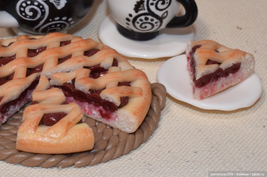 Чёрное и белое — Кукольная миниатюра своими руками: еда (фото 7)