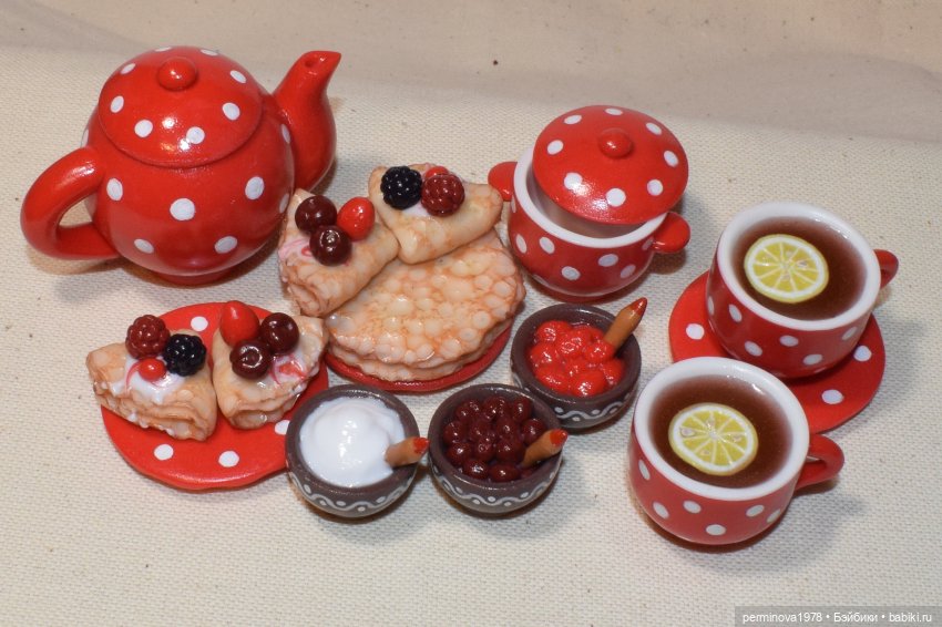 Красный чайник в белый горошек | Бэйбики Красный чайник в белый горошек (фото 6)