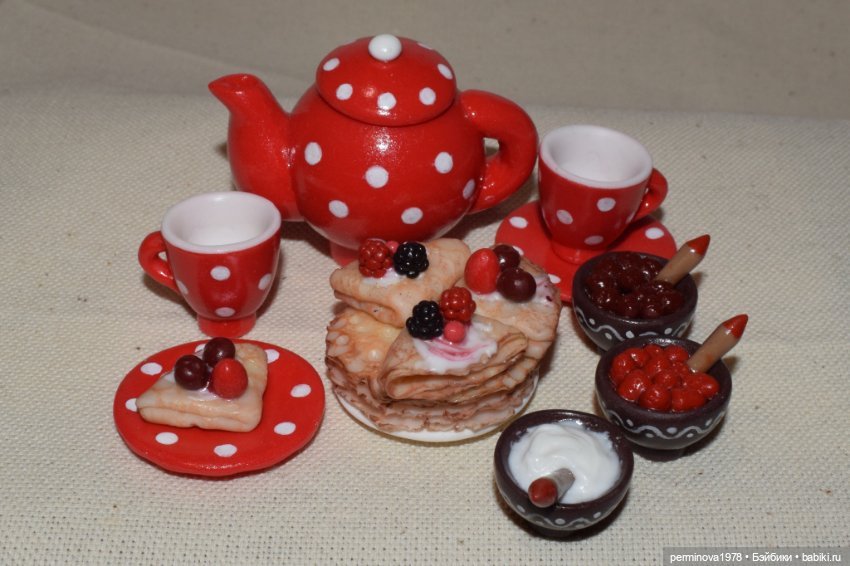 Красный чайник в белый горошек | Бэйбики Красный чайник в белый горошек (фото 7)