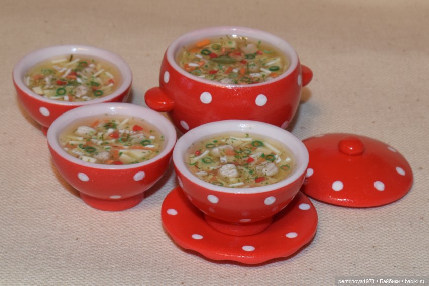 Красный чайник в белый горошек | Бэйбики Красный чайник в белый горошек