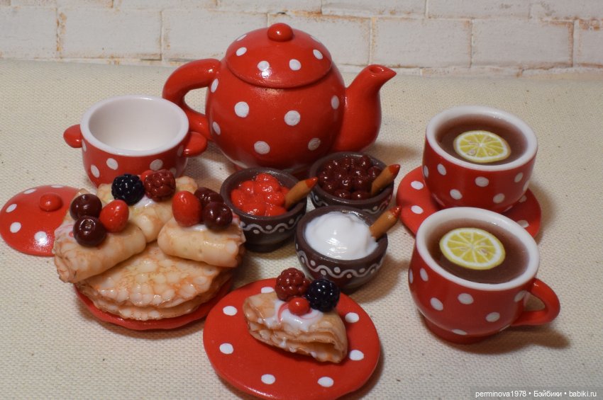 Красный чайник в белый горошек | Бэйбики Красный чайник в белый горошек (фото 5)