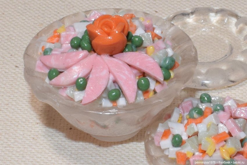 Девять лет на сайте — Кукольная миниатюра своими руками: еда