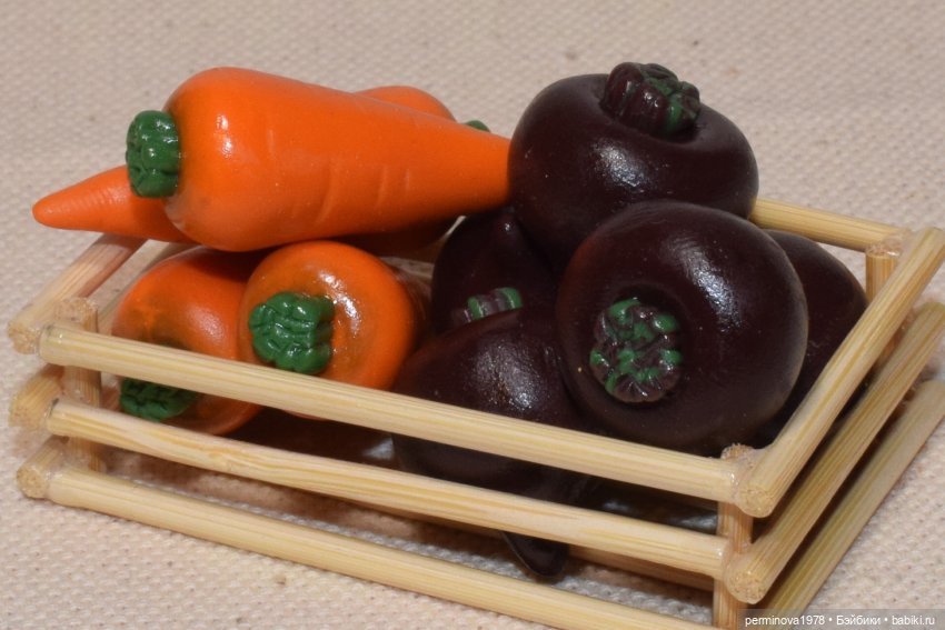 Фрукты, овощи в масштабе 1 к 4 (фото 7)