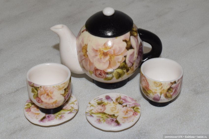 Чайные сервизы и наборы посуды для кукол Часть третья (фото 4)