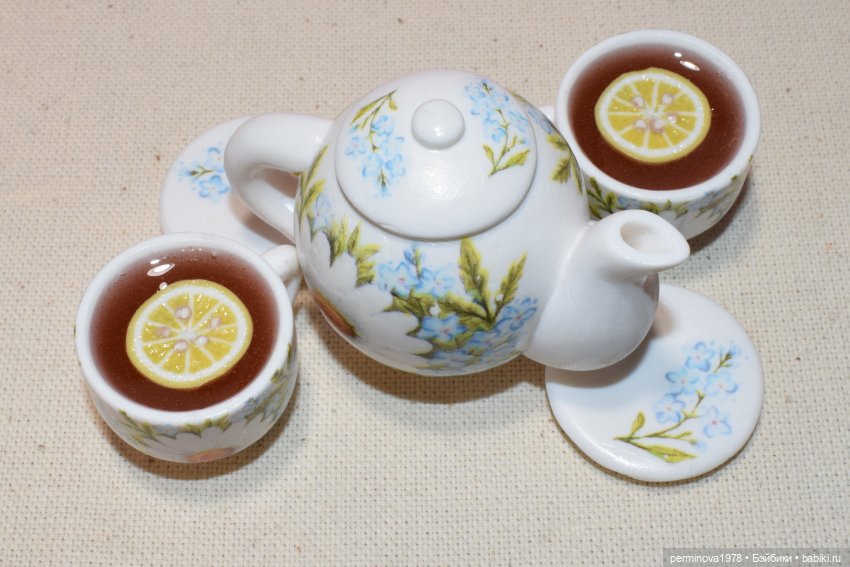 "Ромашки и незабудки" чайный сервиз | Бэйбики "Ромашки и незабудки" чайный сервиз (фото 9)