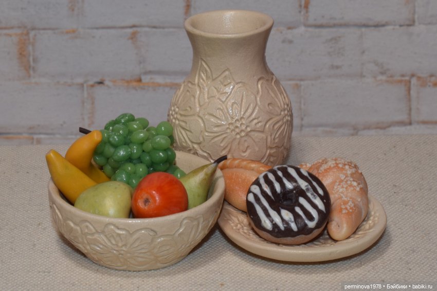 "Нежный цветок" Керамический чайный сервиз (фото 9)