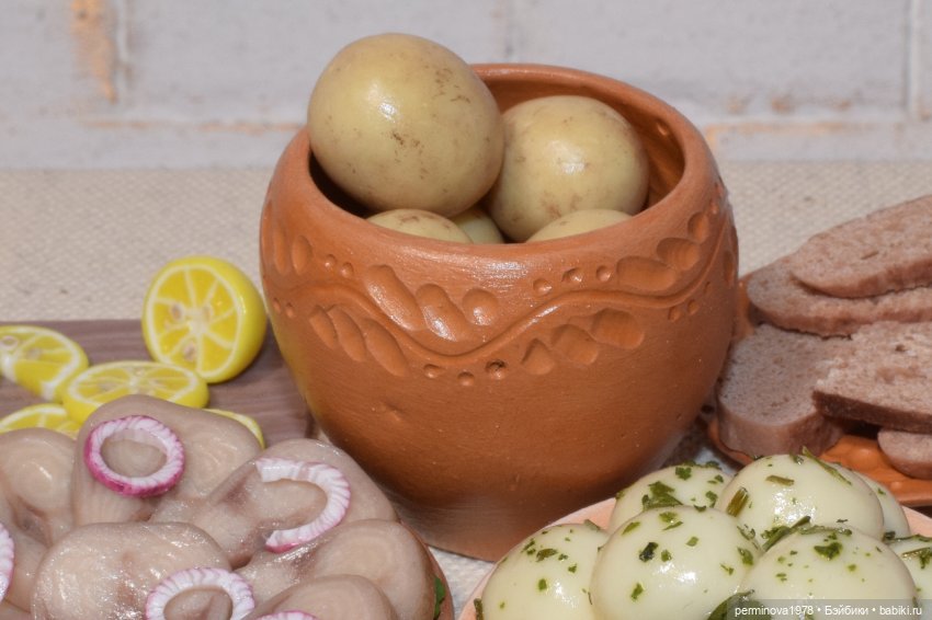 "Картошечка с селёдочкой" рецепты русской кухни (фото 6)