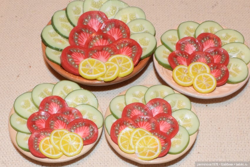 К праздничному столу — Кукольная миниатюра своими руками: еда (фото 2)