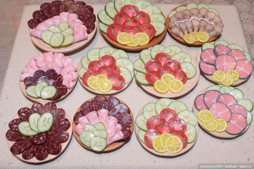 К праздничному столу — Кукольная миниатюра своими руками: еда