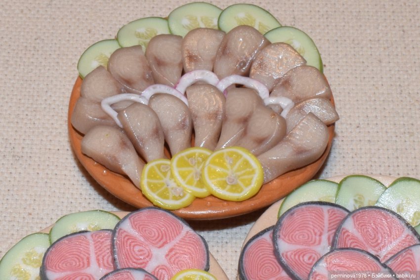 К праздничному столу — Кукольная миниатюра своими руками: еда (фото 8)