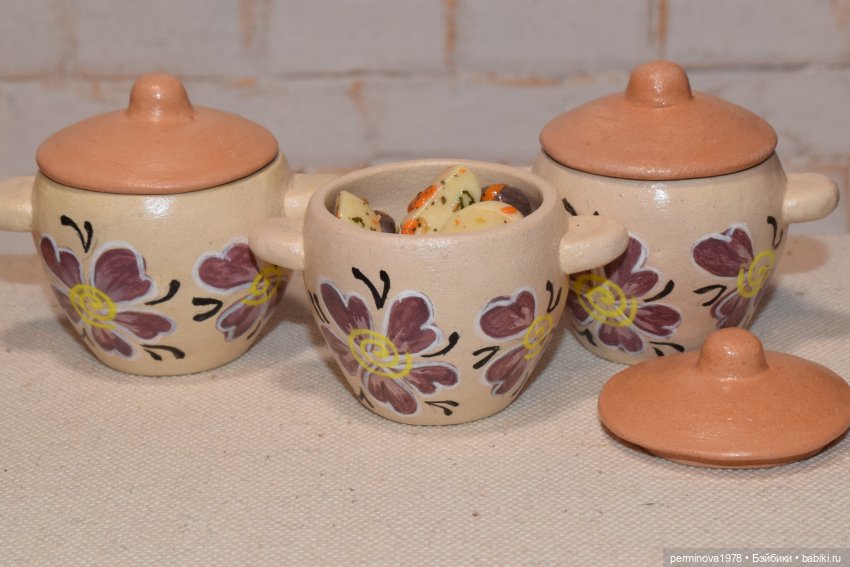 Картошка с мясом в горшочках | Бэйбики Картошка с мясом в горшочках