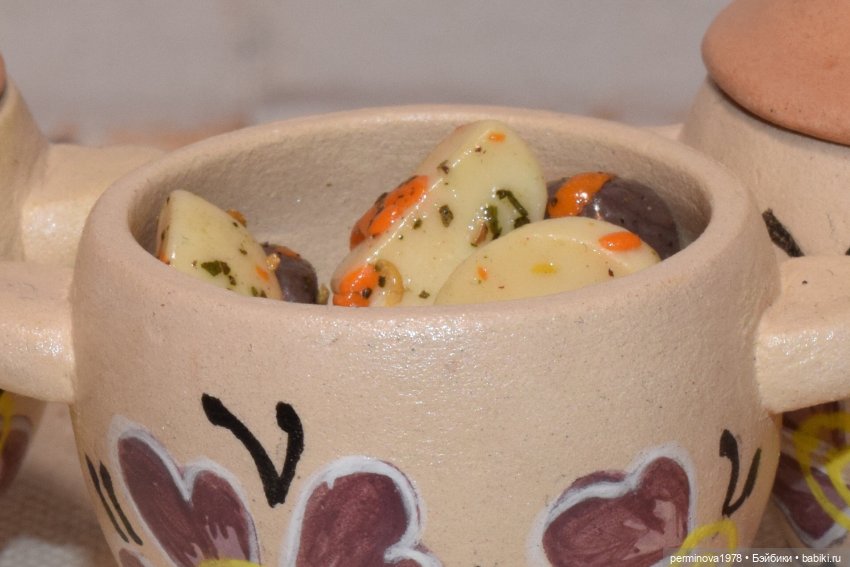 Картошка с мясом в горшочках | Бэйбики Картошка с мясом в горшочках