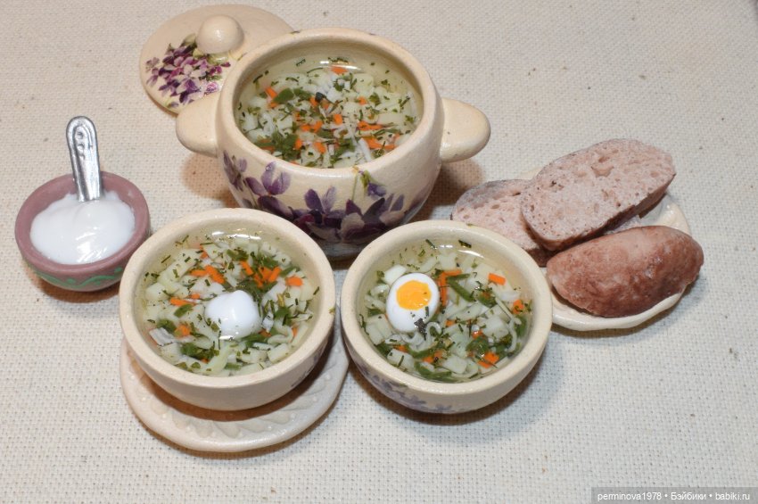 Кукольная миниатюра своими руками: еда (фото 9)