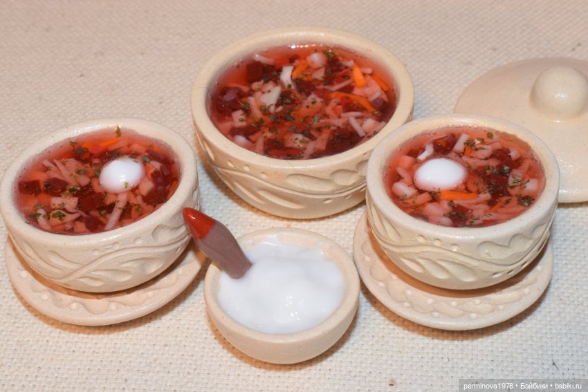 Кукольная миниатюра своими руками: еда (фото 4)