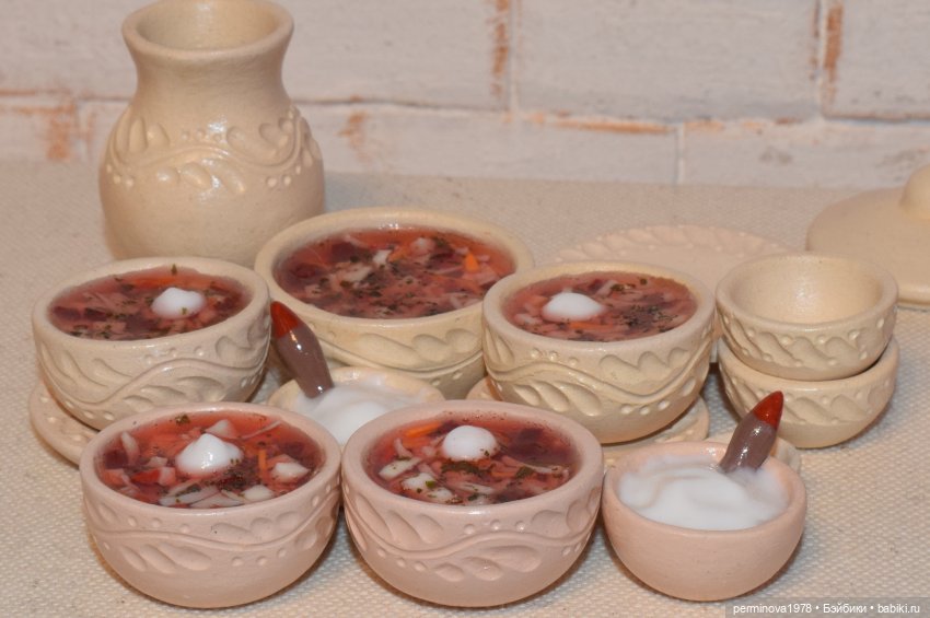 Кукольная миниатюра своими руками: еда (фото 3)