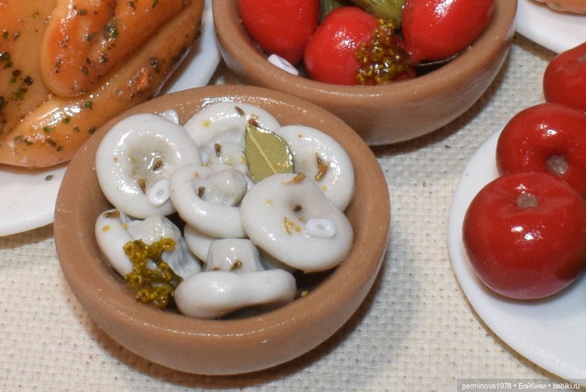 Курочка гриль с овощами — Кукольная миниатюра своими руками: еда (фото 3)