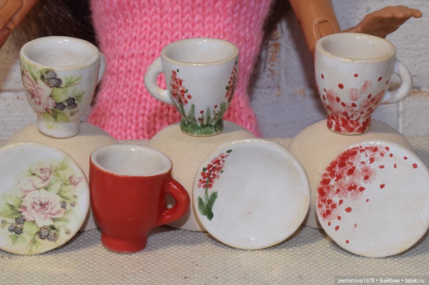 Керамика — Кукольная миниатюра своими руками: еда (фото 9)