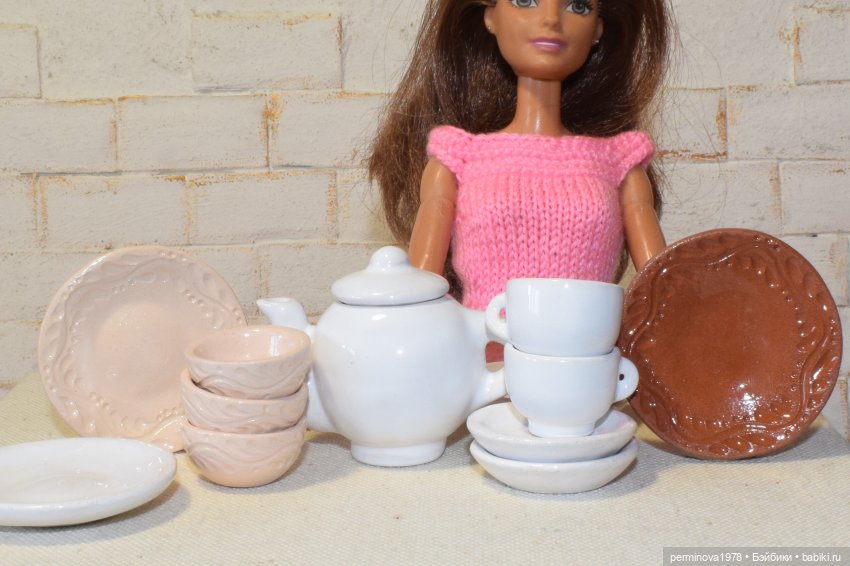Новая партия посуды — Кукольная миниатюра своими руками: еда