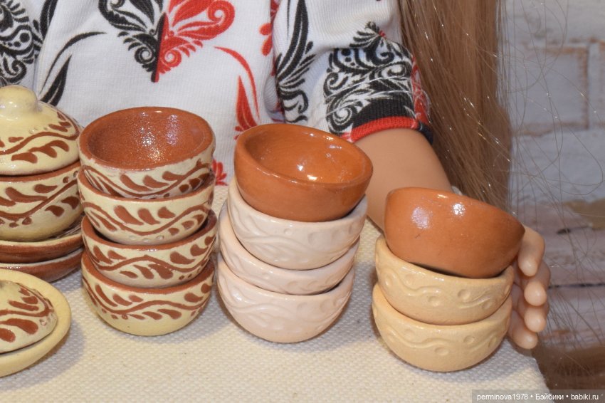 Новая партия посуды — Кукольная миниатюра своими руками: еда (фото 6)