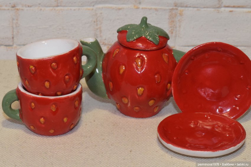 Новая партия посуды. Разгружаю печку (фото 7)