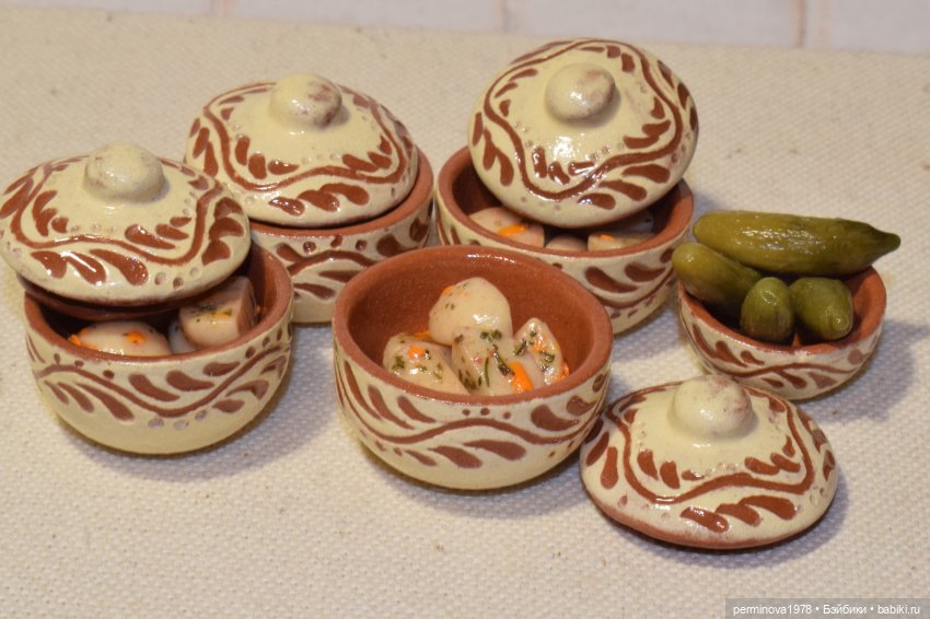 Картошка, блины и пирог — Кукольная миниатюра своими руками: еда