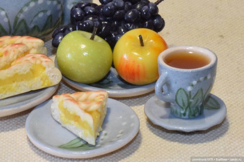 Ландыши. Набор посуды 1 к 6