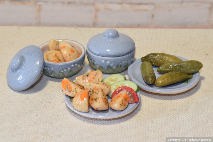 Ландыши. Набор посуды 1 к 6