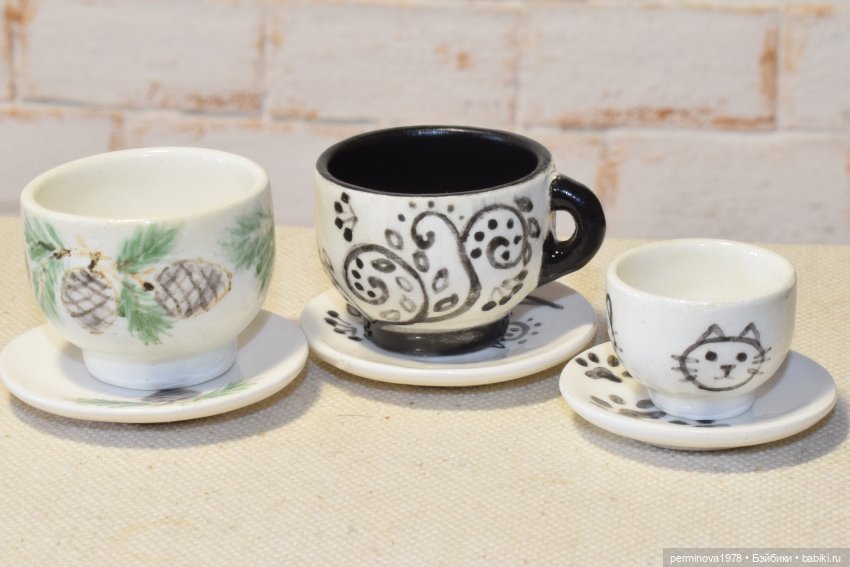 Чайные пары 1 к 6 и 1 к 4