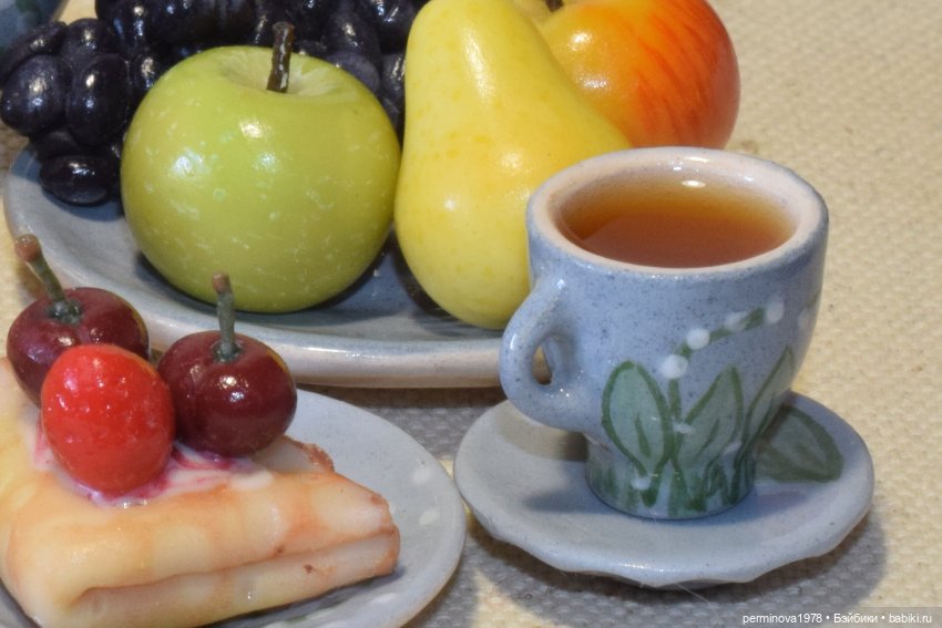 Ландыши. Набор посуды 1 к 6