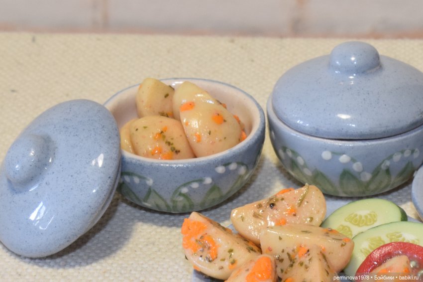 Ландыши. Набор посуды 1 к 6