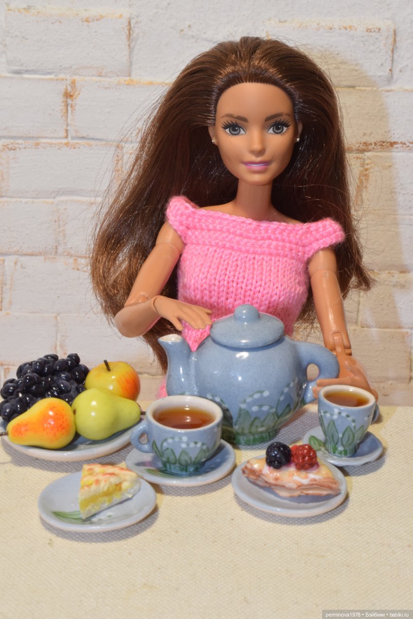 Ландыши. Набор посуды 1 к 6