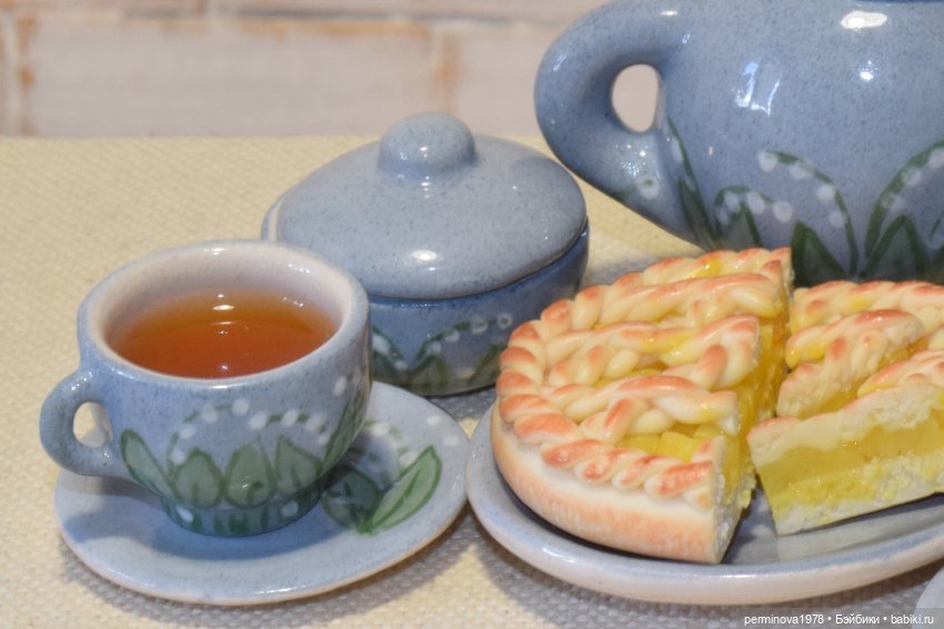 Ландыши. Набор посуды 1 к 6