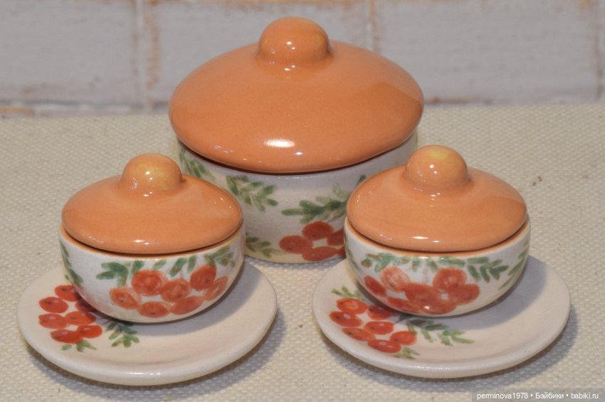 "Рябинка" набор посуды 1 к 6 (фото 7)