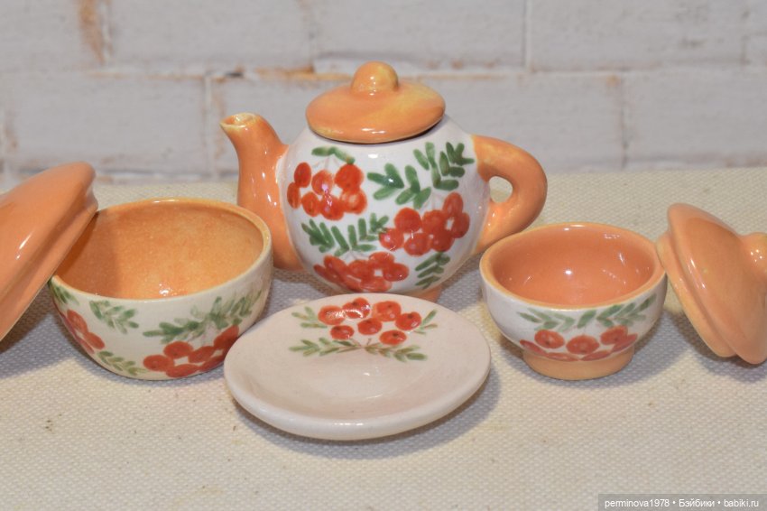 "Рябинка" набор посуды 1 к 6 (фото 8)