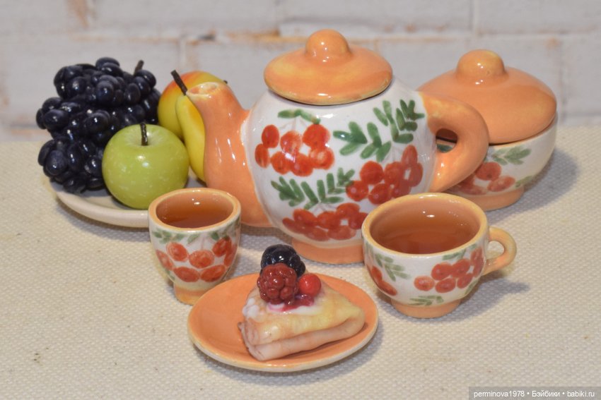 "Рябинка" набор посуды 1 к 6 (фото 9)