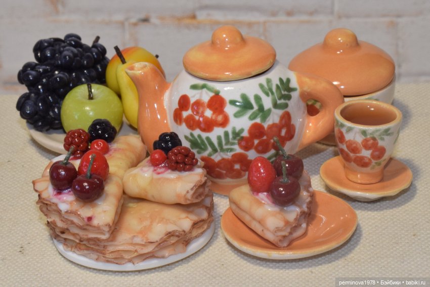 "Рябинка" набор посуды 1 к 6 (фото 10)