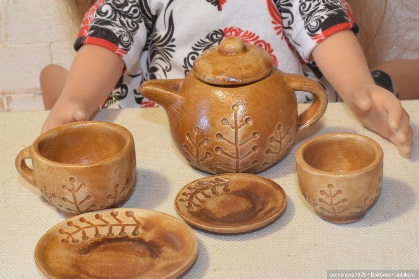 "Лесная сказка" посуда 1 к 4 (фото 2)