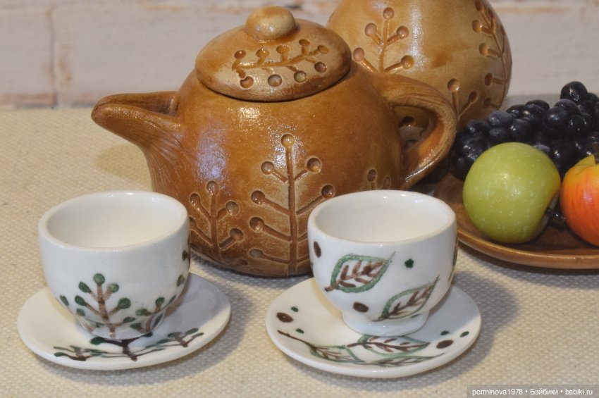 "Лесная сказка" посуда 1 к 4