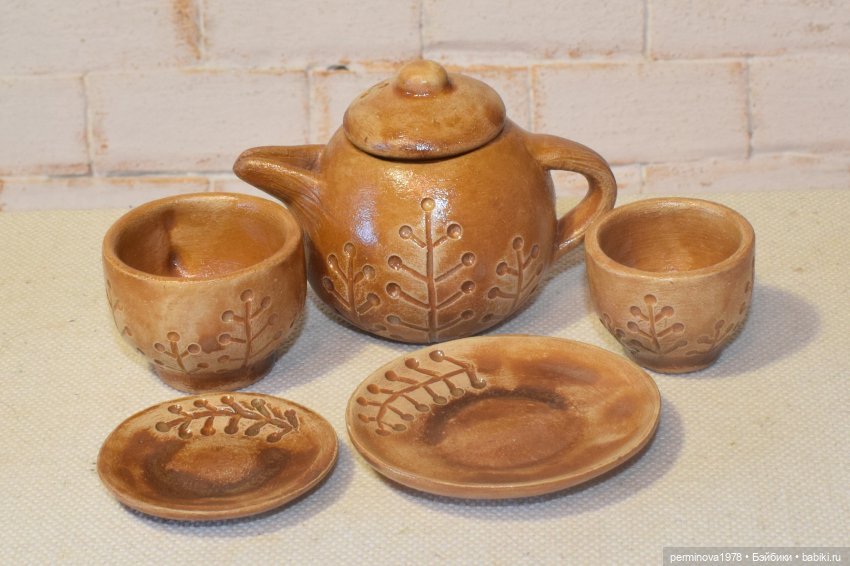 "Лесная сказка" посуда 1 к 4 (фото 3)