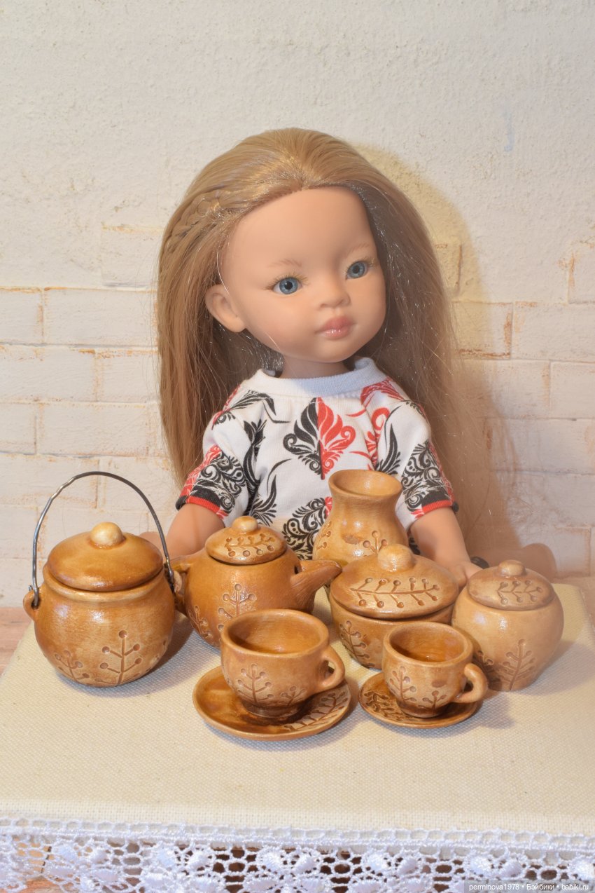 "Лесная сказка" посуда 1 к 4