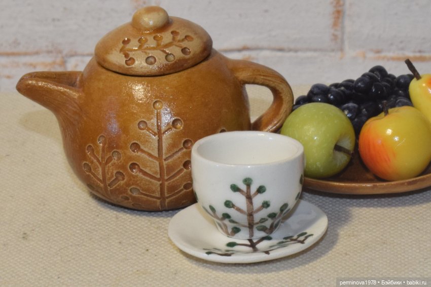 "Лесная сказка" посуда 1 к 4