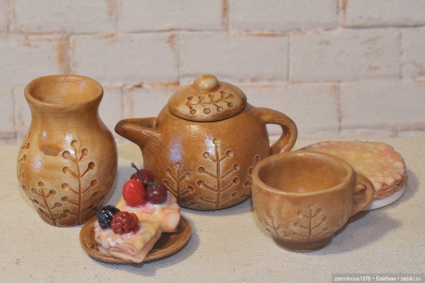 "Лесная сказка" посуда 1 к 4 (фото 6)